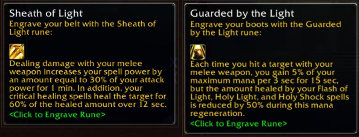 Interesting new ways for Paladins to heal